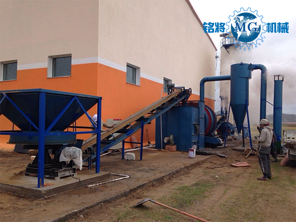 石英砂烘干機如何選擇熱源，用的最多的是這種燃料