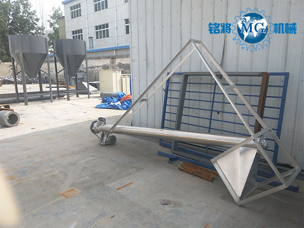 干粉砂漿設備選用螺旋輸送機還是斗式提升機？